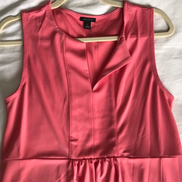 NWOT Ann Taylor Pink Blouse - Picture 2 of 4